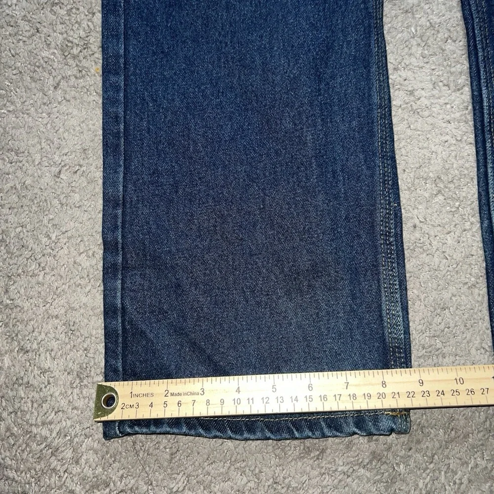 Vintage Carhartt Jeans Mens Straight Fit Relaxed Leg Denim B18 38x34